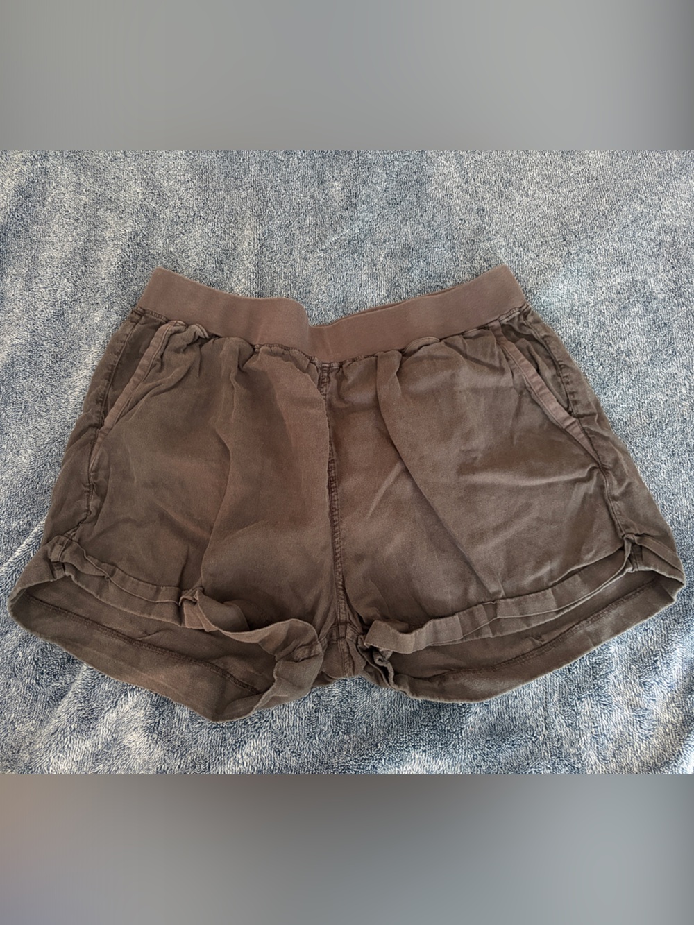 Zadig & Voltaire Brown Athletic Knit Shorts